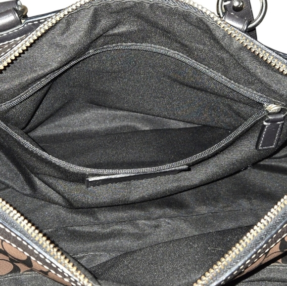 Coach (2010) Chelsea Heritage Stripe Signature Monogram Doctor Bag-EUC - Picture 11 of 15